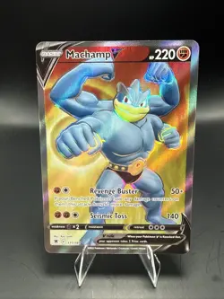Pokemon Machamp V (Full Art) 171/189 Swsh10: Astral Radiance Holo - Image 1