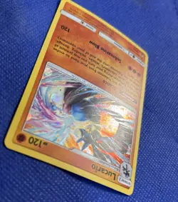 2017 Pokemon Lucario SM54 Cosmos Holo Promo - SM Black Star Promo NM - Image 4