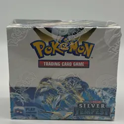 Pokemon TCG SWSH Silver Tempest Booster Box SEALED - Image 1