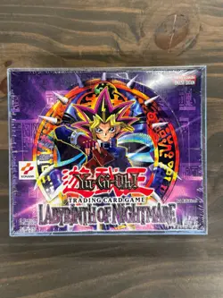 Yugioh Labyrinth of Nightmare 1ST EDITION Booster Box Brand New Sealed 24 Packs - Image 1