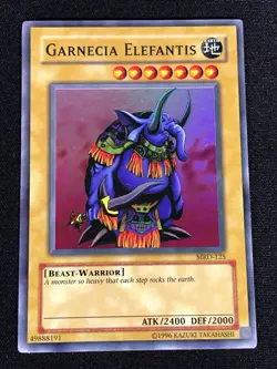 Yugioh Garnecia Elefantis MRD-125 SUPER (NM) - Image 1