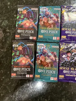 One Piece assorted single packs OP06, OP08, OP10, OP11, OP13 & OP14 - Image 2