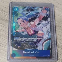 Bandai One Piece CCG Nefeltari Vivi EB02-026 Foil Extra Booster 2000 Power - Image 1