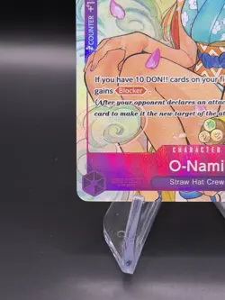 O-Nami OP05-062 SR Full Art Promo One Piece Illustration Box Vol. 1 NM - Image 3