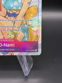 O-Nami OP05-062 SR Full Art Promo One Piece Illustration Box Vol. 1 NM - Image 5