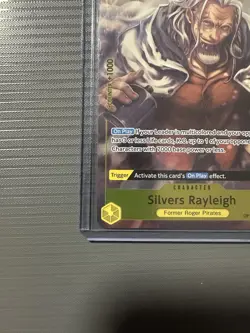 One Piece! Silvers Rayleigh OP14-108 R - Azure Sea's Seven Dash Pack Promo Mint - Image 5