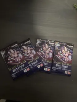 x4 One Piece OP-14 Sleeved Booster Packs Lot | Official Bandai | Factory Sealed - Image 1
