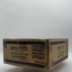 One Piece TCG English OP-11 A Fist Of Divine Speed Booster Box SEALED CASE - Image 2