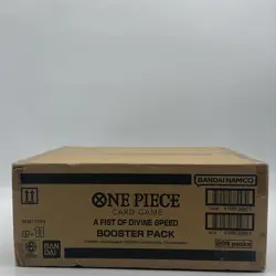 One Piece TCG English OP-11 A Fist Of Divine Speed Booster Box SEALED CASE - Image 3