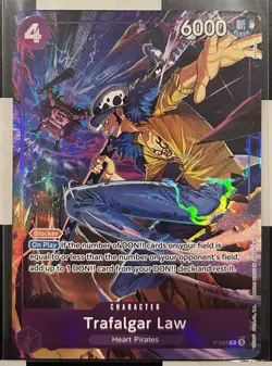 One Piece Illustration Box Vol 6 Trafalgar Law P-093 - Image 1