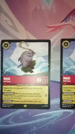 Disney Lorcana Maui – Half-Shark 124/204 Playset (3 regular, 1 Cold Foil) - Image 2