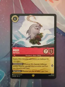 Disney Lorcana Maui – Half-Shark 124/204 Playset (3 regular, 1 Cold Foil) - Image 5