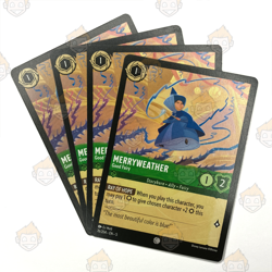 4x Merryweather - Good Fairy (#76) Playset - Disney Lorcana, Shimmering Skies - Image 2