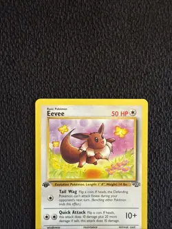 1999 Pokemon Eevee 1st Edition Jungle Card 51/64 LP - Image 2