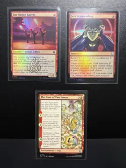 Avatar The Last Airbender/ Magic The Gathering 3 Card Lot Mint Bundle Set - Image 1
