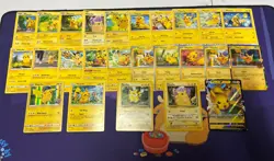 25 Different Pikachu Pokemon TCG Card Lot - Base Set Jungle WOTC Holo + More - Image 1