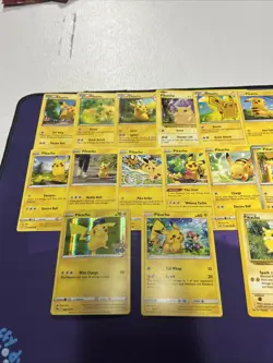 25 Different Pikachu Pokemon TCG Card Lot - Base Set Jungle WOTC Holo + More - Image 2