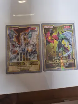Konami Yu-Gi-Oh! 20th Anniversary Field Center Cards Cyber End Dragon & Flame W… - Image 1