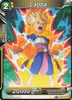 Cabba DB2-098 C Dragon Ball Super Card Game DBS Common Near Mint - Image 1