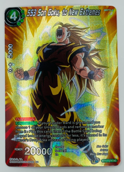 Dragon Ball Super CCG SS3 Son Goku, to New Extremes BT11-074 UC Foil Card NM - Image 1