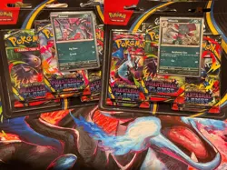 2 Phantasmal Flames Checklane Blisters w/ 3 Booster Packs + 1 Promo Card ea. - Image 2