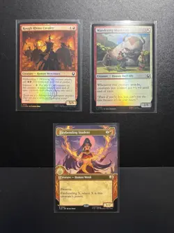 Avatar The Last Airbender/ Magic The Gathering 3 Card Lot Mint Bundle Set - Image 1