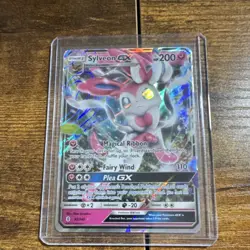 Pokemon Sylveon GX 92/145 Sm-Guardians Rising Ultra Rare Holo 200 HP Card - Image 1