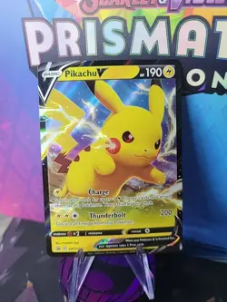 Pokemon Pikachu V Promo SWSH: Sword & Shield Promo Cards SWSH061 NM - Image 1