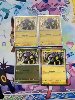 4x Raikou 048/132 Holo Mega Evolution Pokemon NM Card Playset MEG EN X4 - Image 1