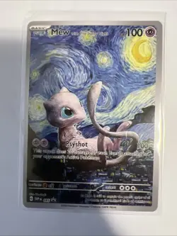 Mew Fan Art Pokemon Card - Image 1