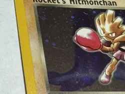 Pokemon TCG Rockets Hitmonchan 1st Edition Holo Rare Card 11/132 Gym Heroes - Image 4
