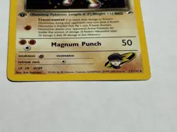 Pokemon TCG Rockets Hitmonchan 1st Edition Holo Rare Card 11/132 Gym Heroes - Image 5