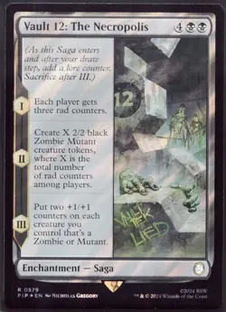 Vault 12: The Necropolis - 579 Surge Foil MTG Fallout - Image 1