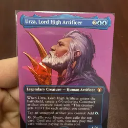 MTG Urza, Lord High Artificer - Borderless, NM-Mint, Commander Masters Regular - Image 2