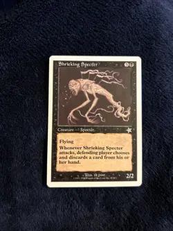 Magic the Gathering MTG Starter SHRIEKING SPECTER - Image 1