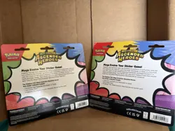 Pokemon TCG Ascended Heroes Tech Sticker Collection 2 Set GASTLY & CHARMANDER - Image 2