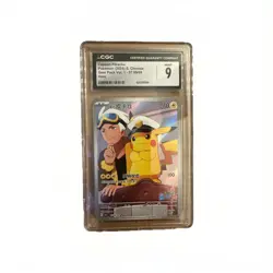 Captain Pikachu - 07 09/09 - Chinese Exclusive Pokemon - Gem Pack Vol. 1 - CGC 9 - Image 1