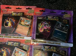 (LOT OF 4) Pokemon Ascended Heroes Tech Sticker Collection 2 Charmander/2 Gastly - Image 2