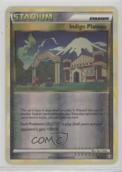 Indigo Plateau Reverse Foil Pokemon HeartGold & SoulSilver Triumphant #86 2010 - Image 1