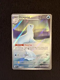 Pokemon TCG Dewgong 97/94 Illustration Rare Phantasmal Flames 2025 NM - Image 1