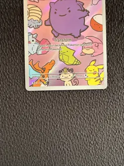 After Skool Hobby Ditto Gengar Holo Pokemon Generation One Fan Art #44 - Image 3