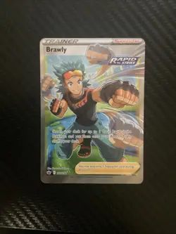 Pokemon Brawly 188/198 Ultra Rare Full Art Chilling Reign NM - Image 1