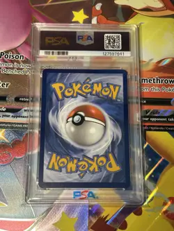 2025 Pokemon JTG EN Furret Illustration Rare #168 PSA 9 Mint - Image 3