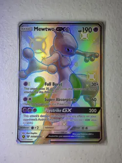 Pokemon Mewtwo GX SV59/SV94 Hidden Fates: Shiny Vault Holo - Image 1