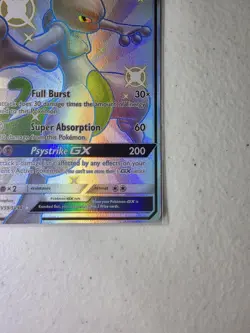 Pokemon Mewtwo GX SV59/SV94 Hidden Fates: Shiny Vault Holo - Image 4