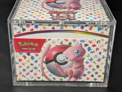 Pokemon 151 SV3.5 Booster Bundle Display Factory Sealed Case W/Acrylic Case - Image 5