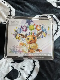 Pokemon TCG Prismatic Evolutions Elite Trainer Box ETB Sealed - Image 1