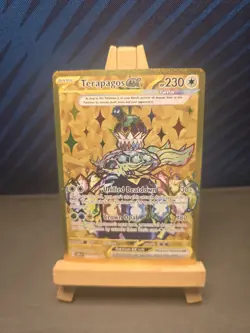 Terapagos ex Hyper Rare Pokemon TCG Stellar Crown 173/142 - Image 1