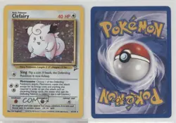 Clefairy Holo Pokemon Base Set 2 #6 2000 - Image 3