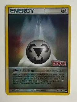 2007 POKEMON EX POWER KEEPERS METAL ENERGY 88/108 REVERSE STAMPED HOLO NM - Image 3